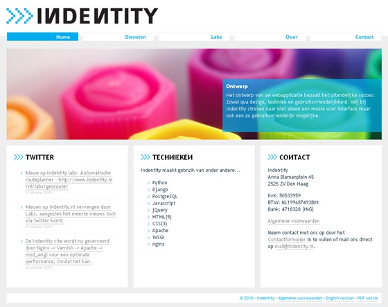 Websites: Indentity - Logo, web & print design